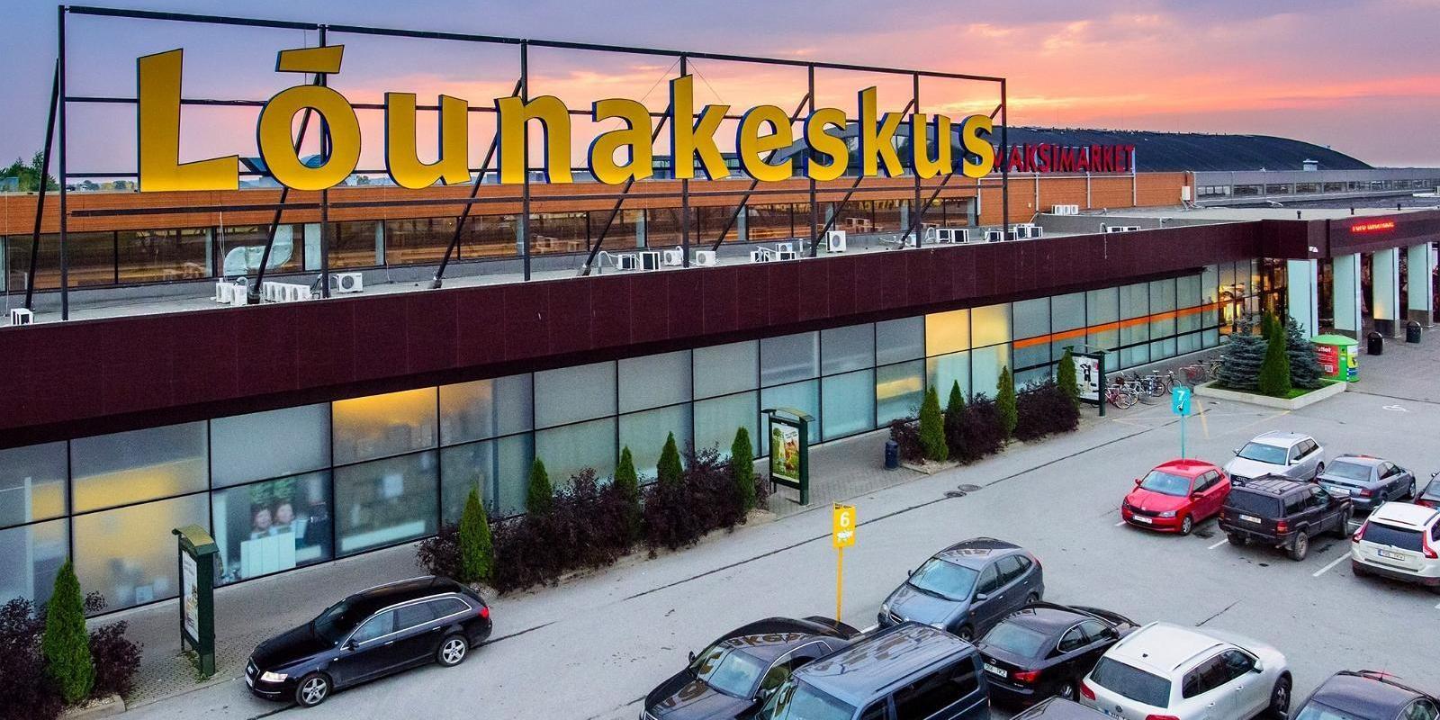 Lõunakeskuse Taluturg, vaade Lõunakeskusele väljast