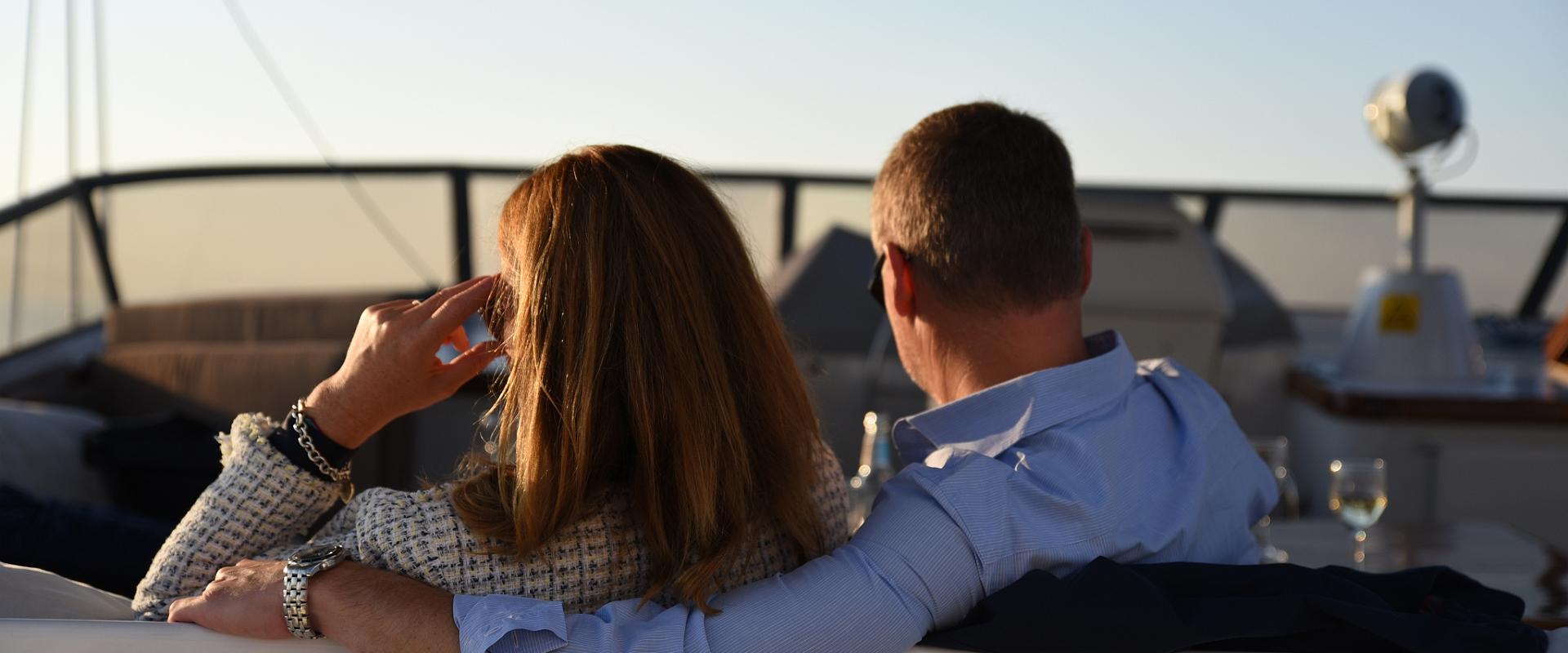 Sailing to Naissaar Island