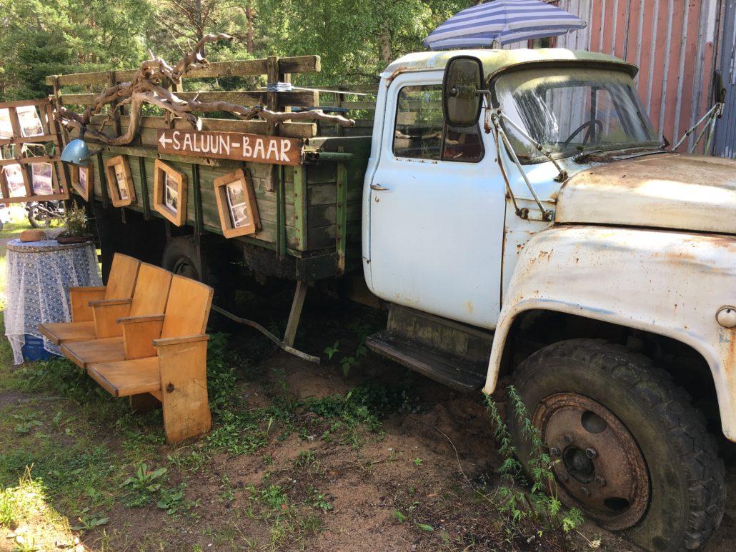 Sailing to Naissaar Island