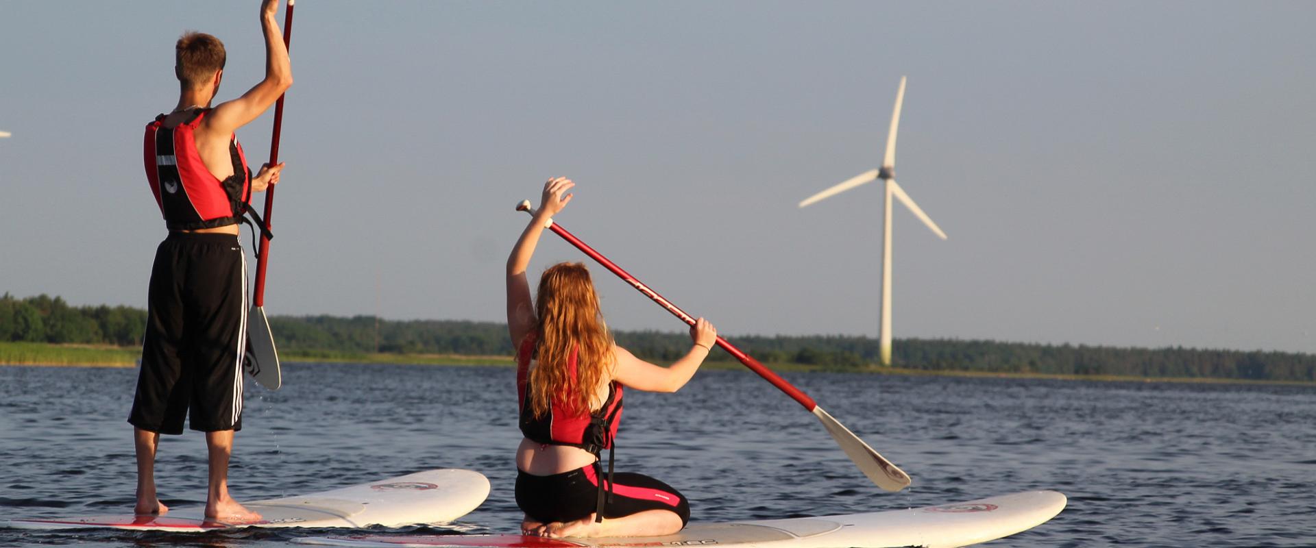 Seikluspartner rowing centre in Paatsalu