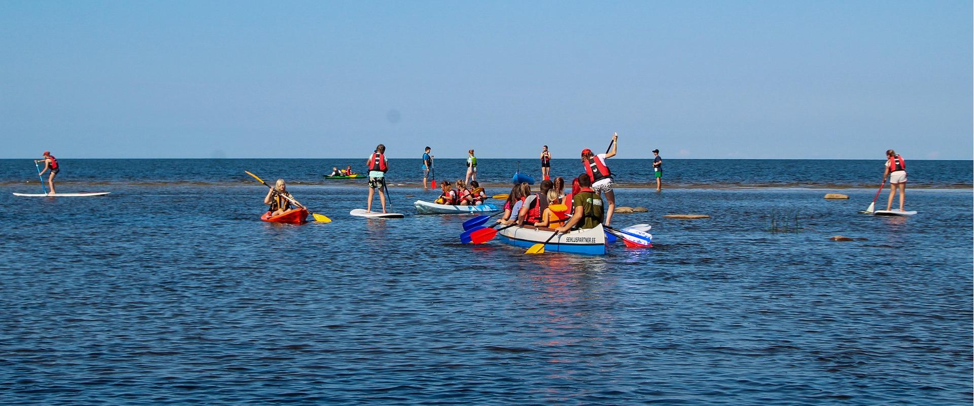 Seikluspartner rowing centre in Paatsalu