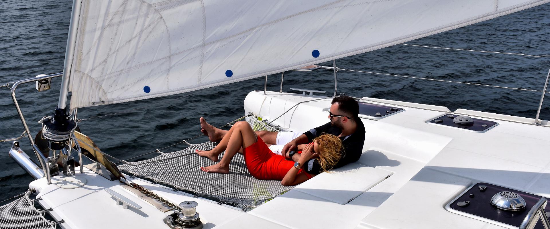 Sailing to Prangli Island