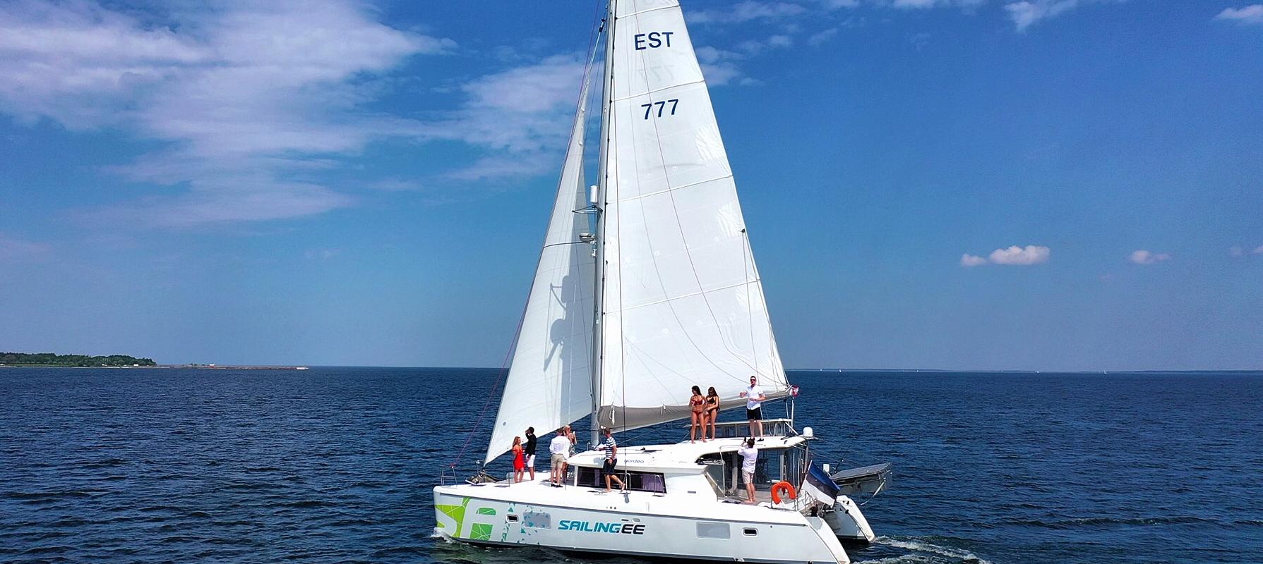 Sailing to Prangli Island