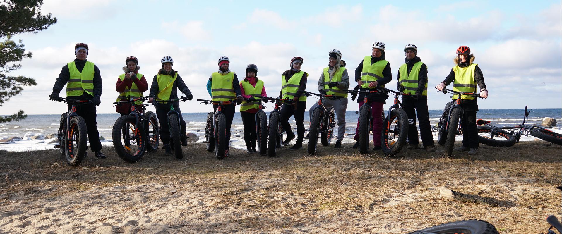 Fatbike tour in Valkla