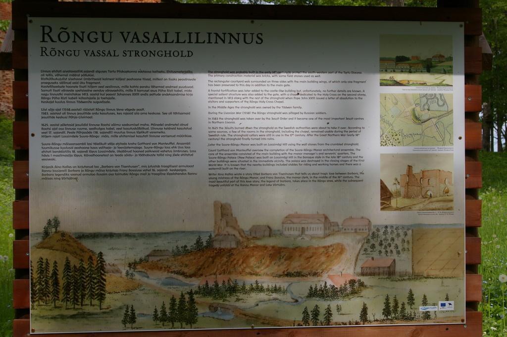 Ruins of Rõngu Vassal Castle
