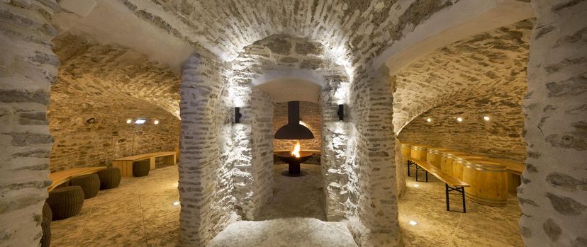 Ice cellar sauna at Sagadi Manor