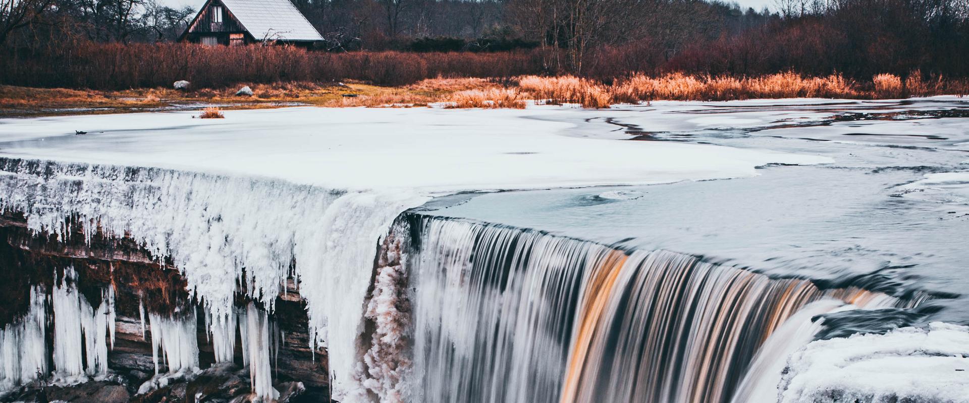 Picnic by the Jägala waterfall