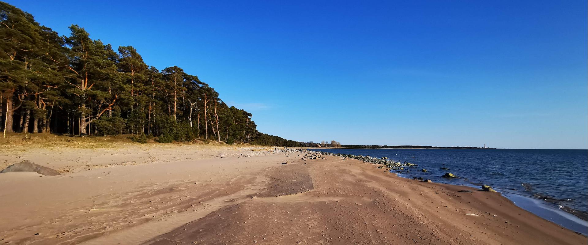 Strand Matsi und Zeltbereich