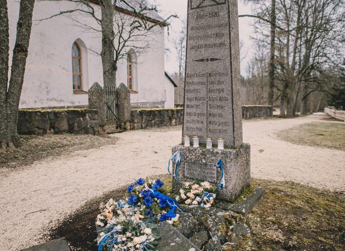 Vabadussõja mälestussammas Kolga-Jaanis