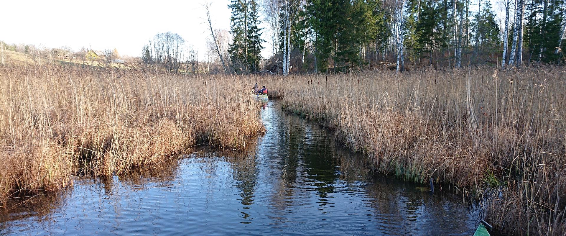 Canoeing on the Kooraste lakes