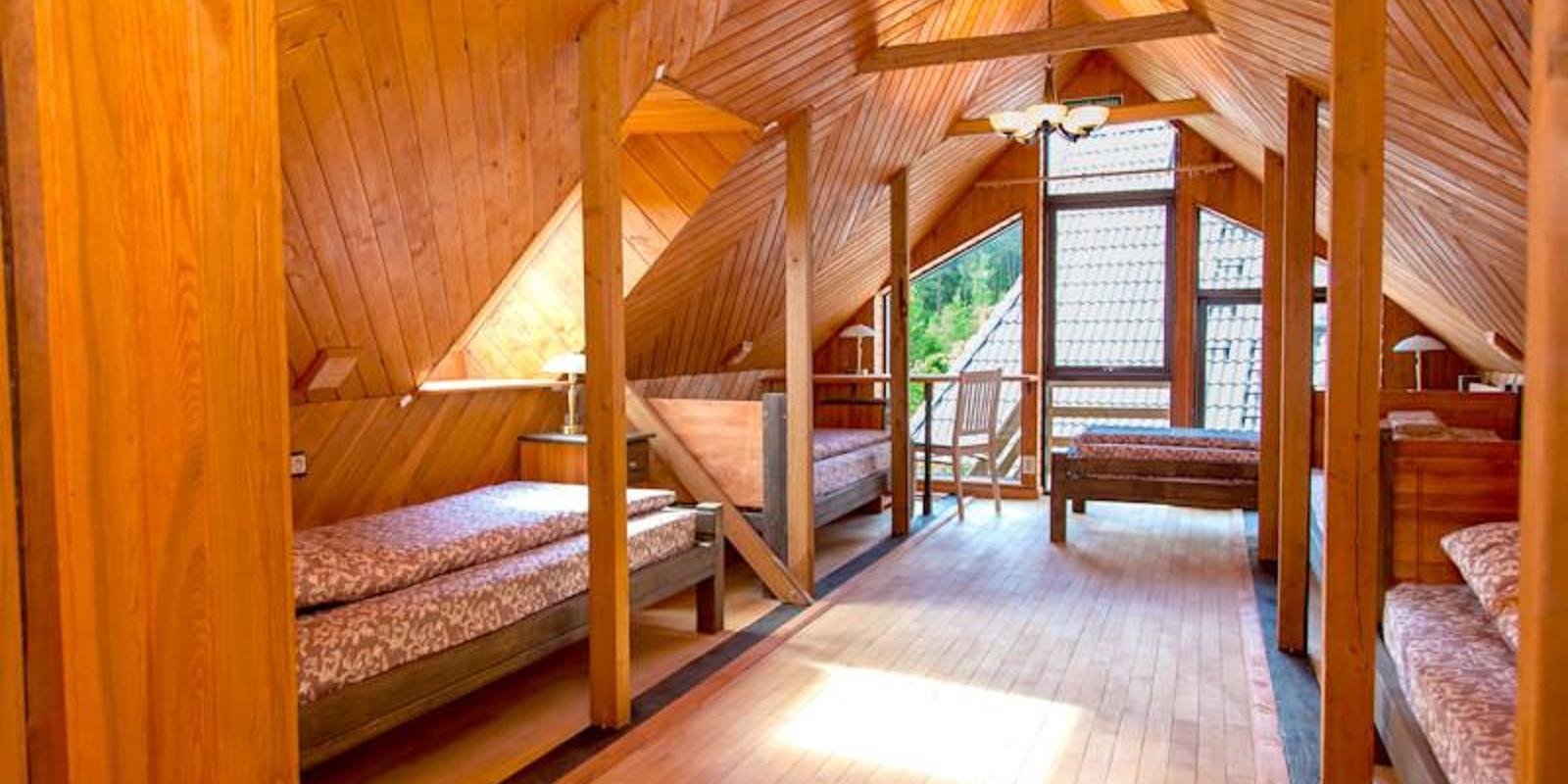 Viesu nams "Truu", bēniņu guļamistaba