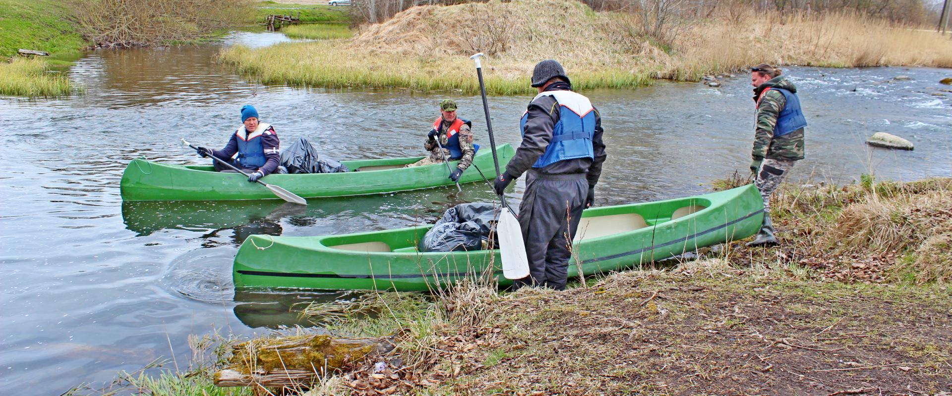 Canoe hikes at Linnumäe Nature Farm