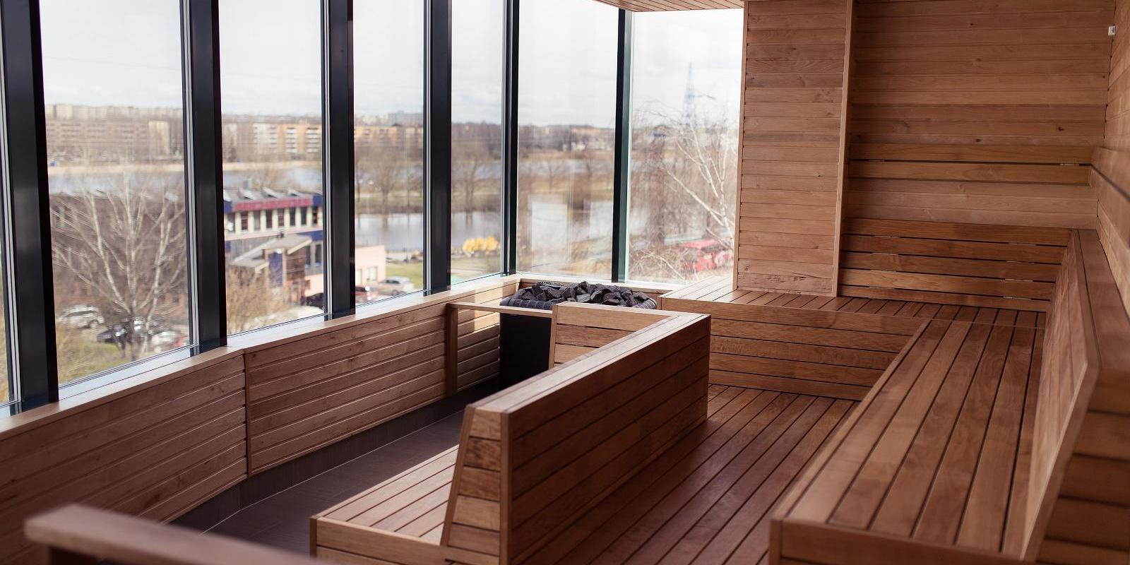 Hotel Tartu, sauna centre overlooking the River Emajõgi and the city centre