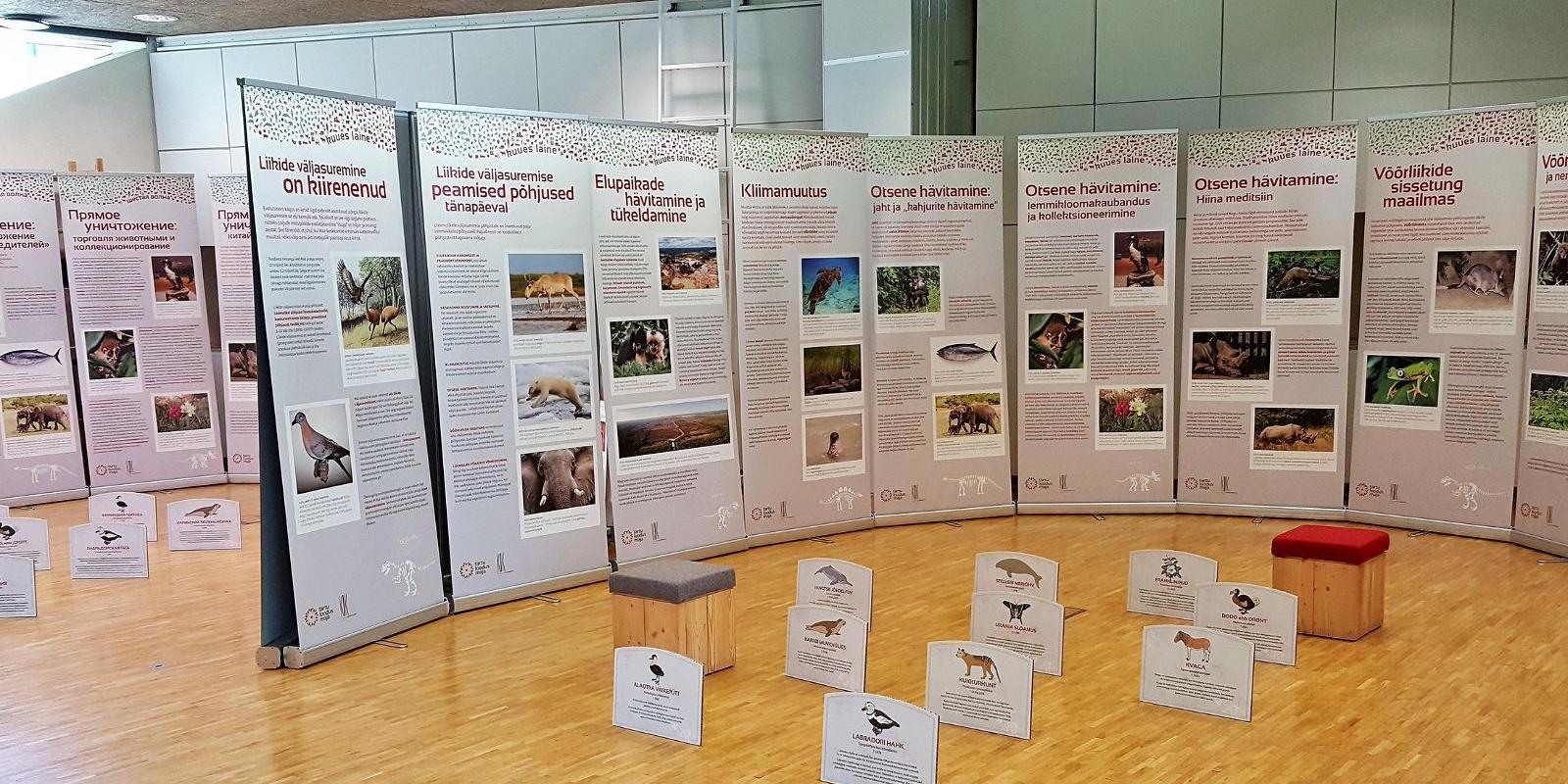 Exhibitions at Tartu Environmental Education Centre