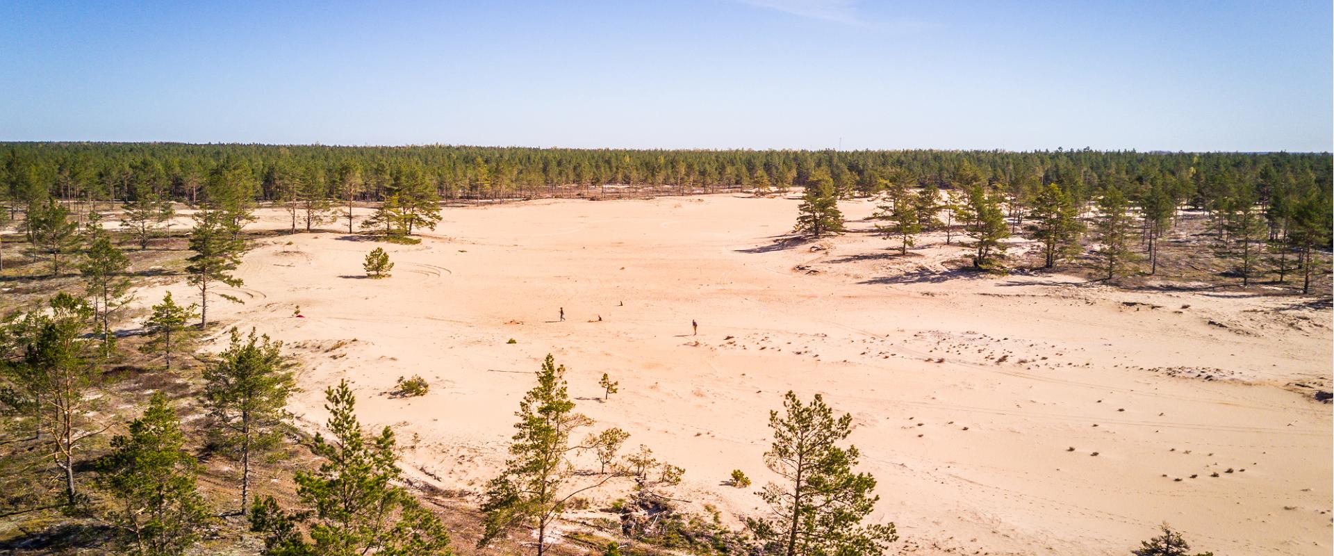 Sandfläche von Kaibaldi