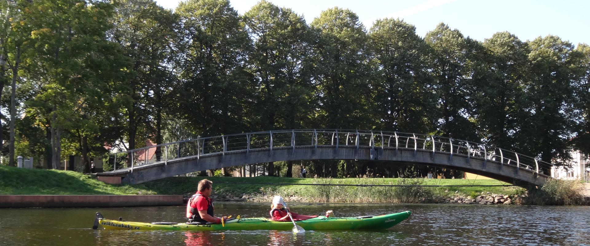 Seikle Vabaks kajakimatk Pärnu Vallikäärus