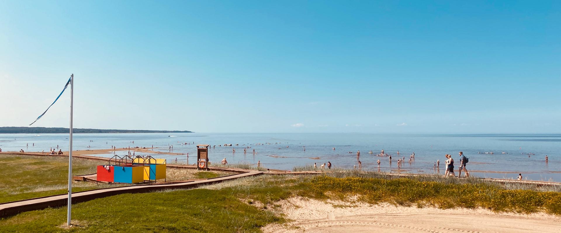 Der Badestrand von Kunda