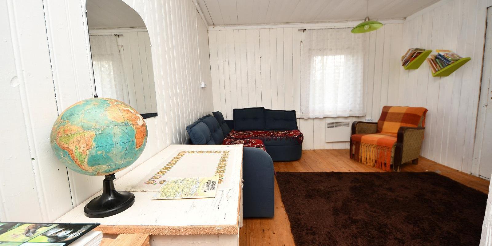 Paganamaa Puhkemaja eluruum