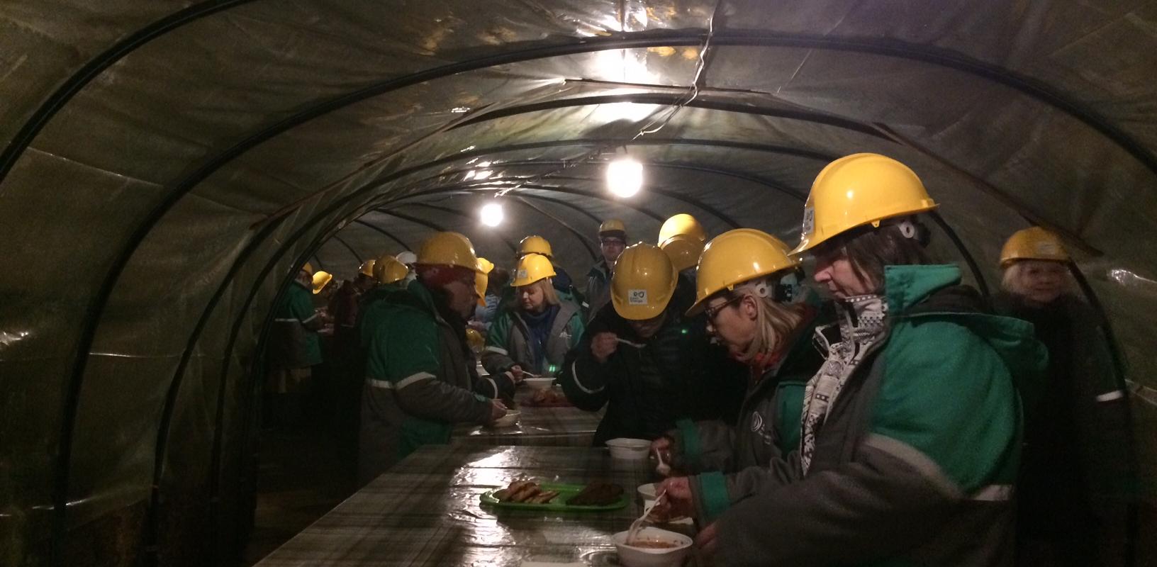 Underground restaurant of the Mining Museum