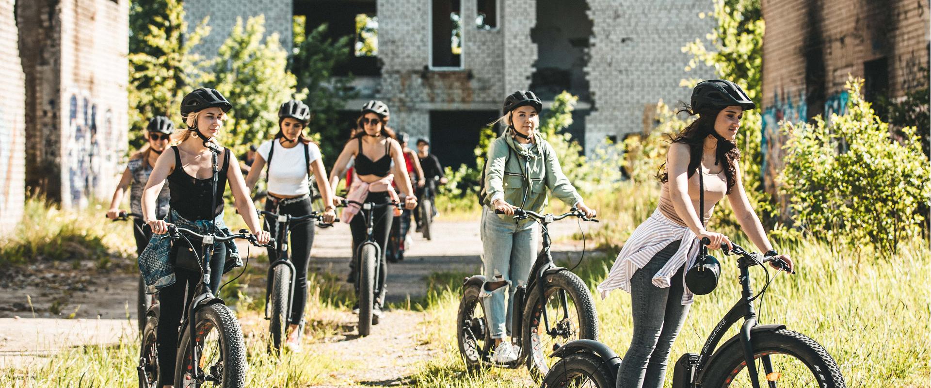 Electric Bike Tours on the Trails of the Rummu Quarry and the Padise Monastery