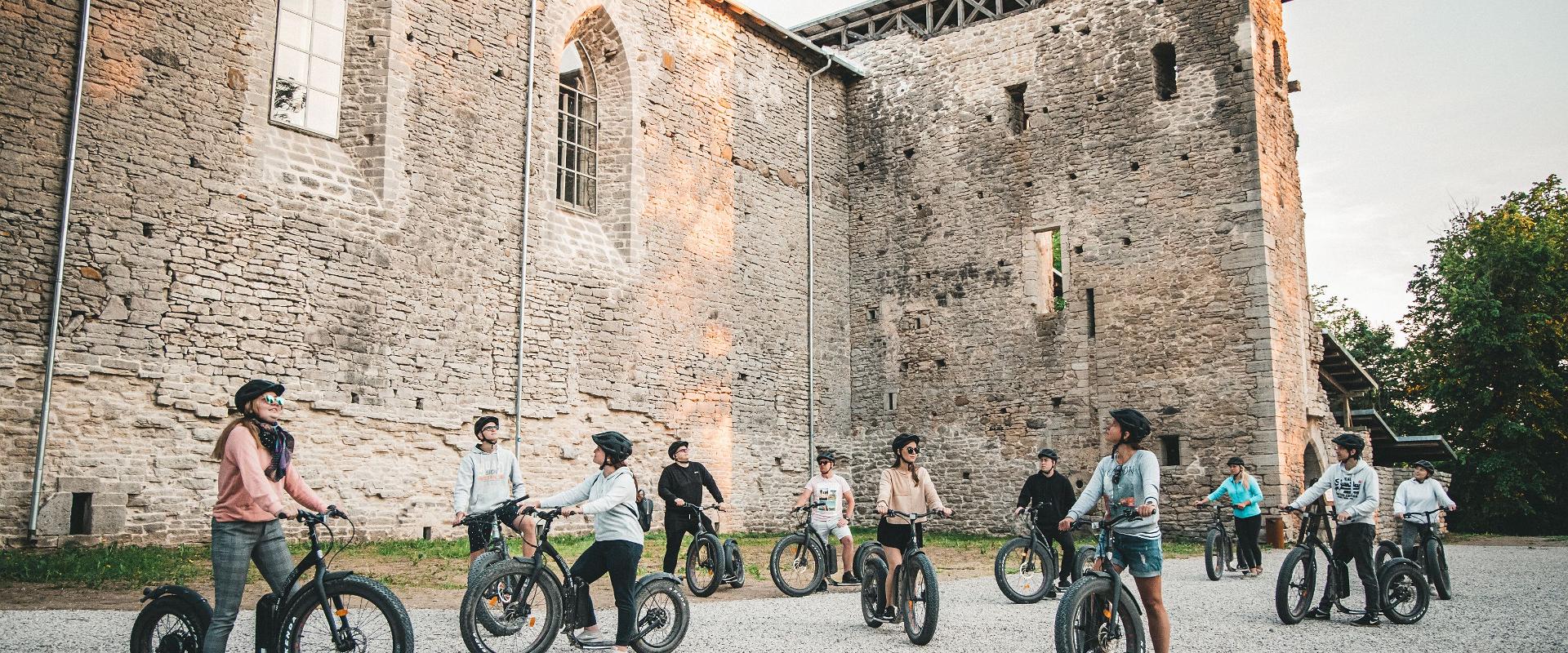 Electric Bike Tours on the Trails of the Rummu Quarry and the Padise Monastery