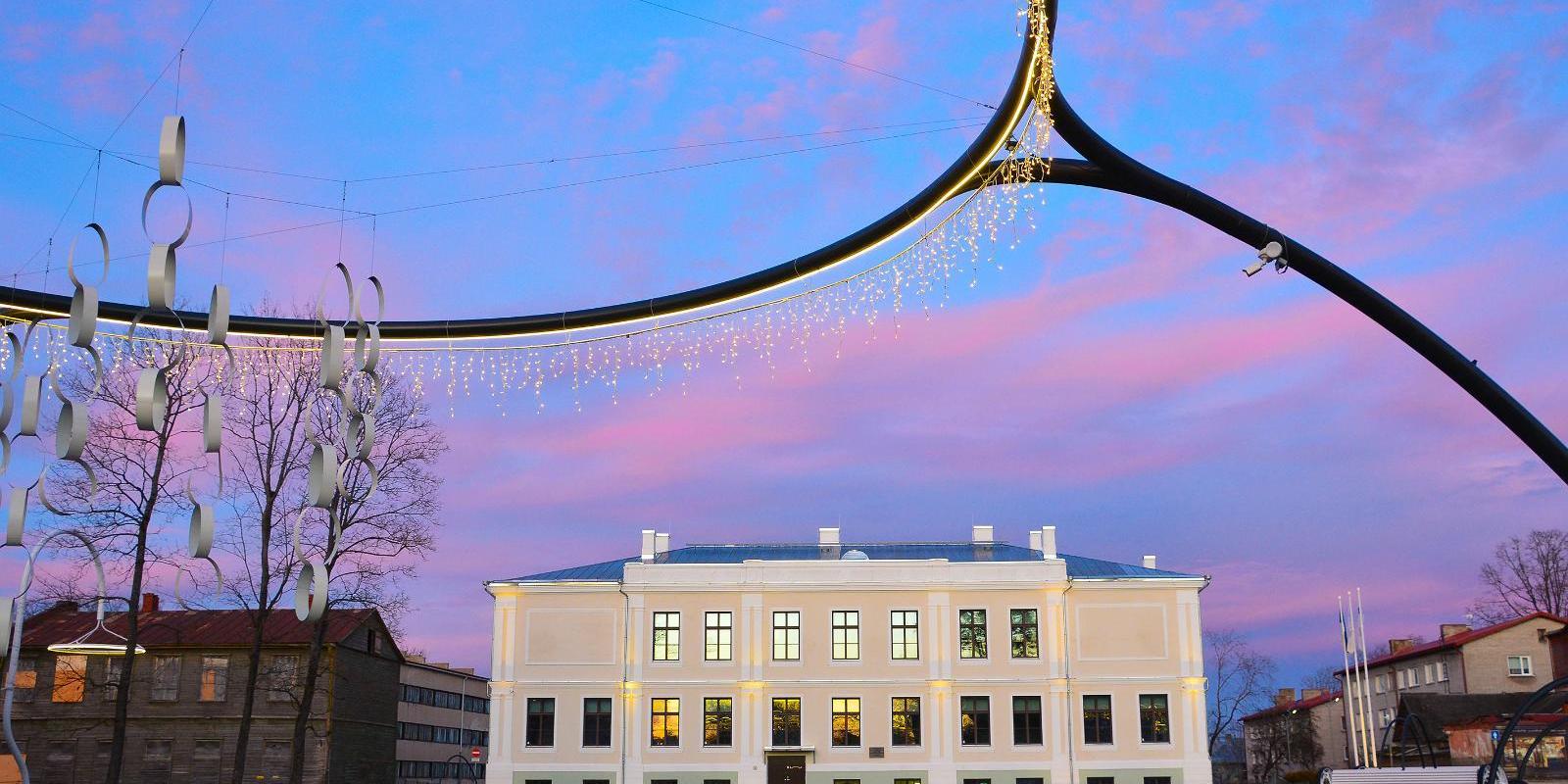 Võru gümnaasiumi hoone - Võru vanim maja