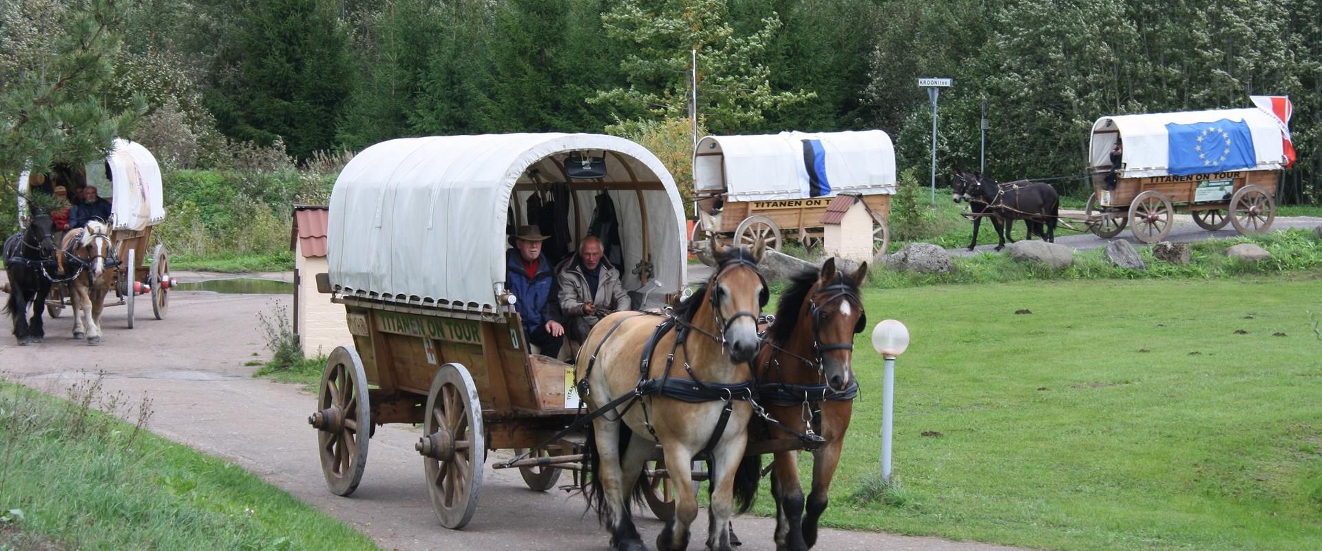 Hotelli Laagnassa pysähtyi hevosvaunu