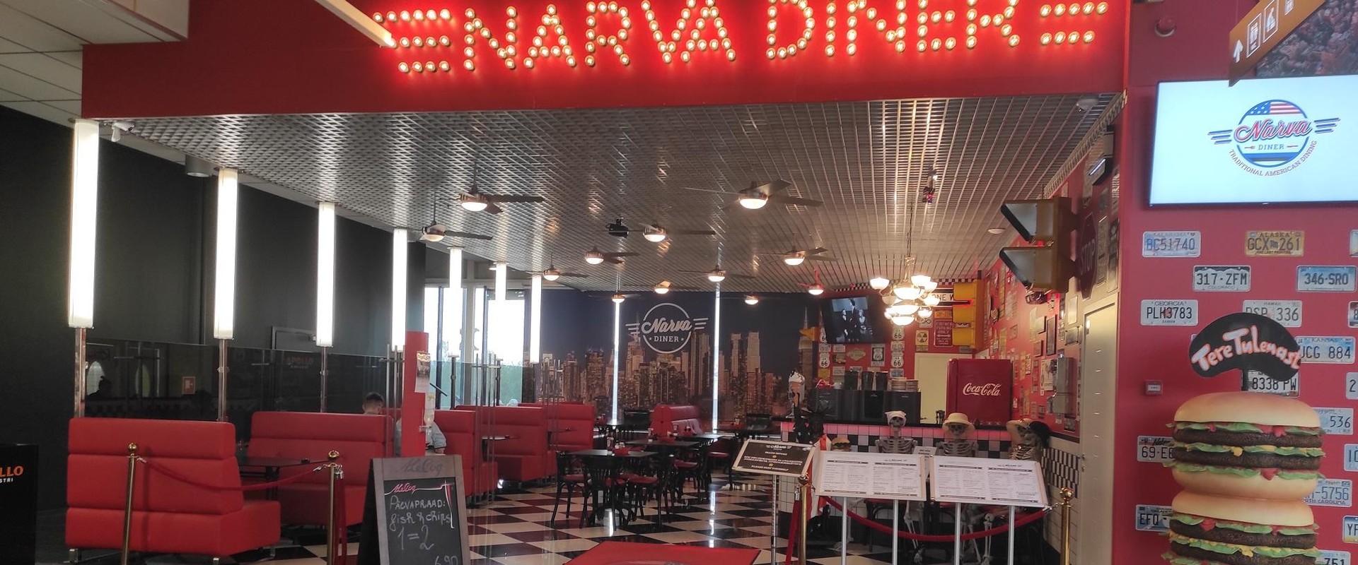 Tule ja koge tõelist ameerikapärast fiilingut Astri kaubanduskeskuse kohvikus "Narva Diner"! "Narva Diner" on suurepärane hubase atmosfääriga söögikoh