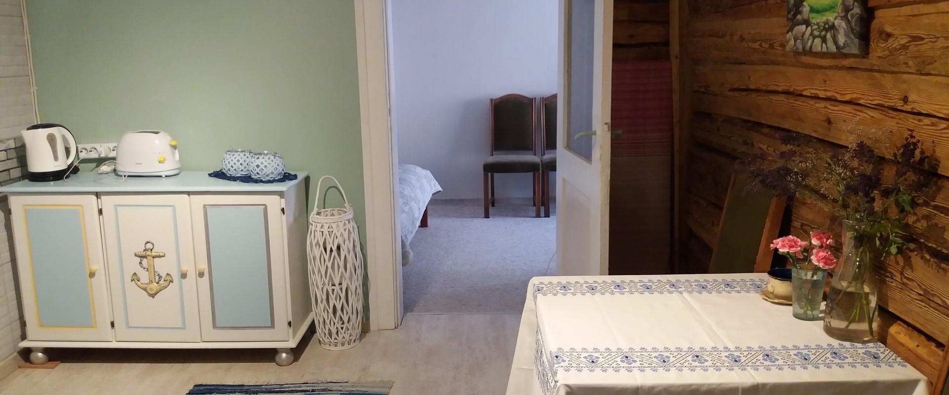 Viljandi Paadimehe Apartment asub Viljandi kesklinnas. Vanalinna poekesed ja kohvikud, nagu ka suured kaubanduskeskused UKU ja Centrum, asuvad 5-10 mi