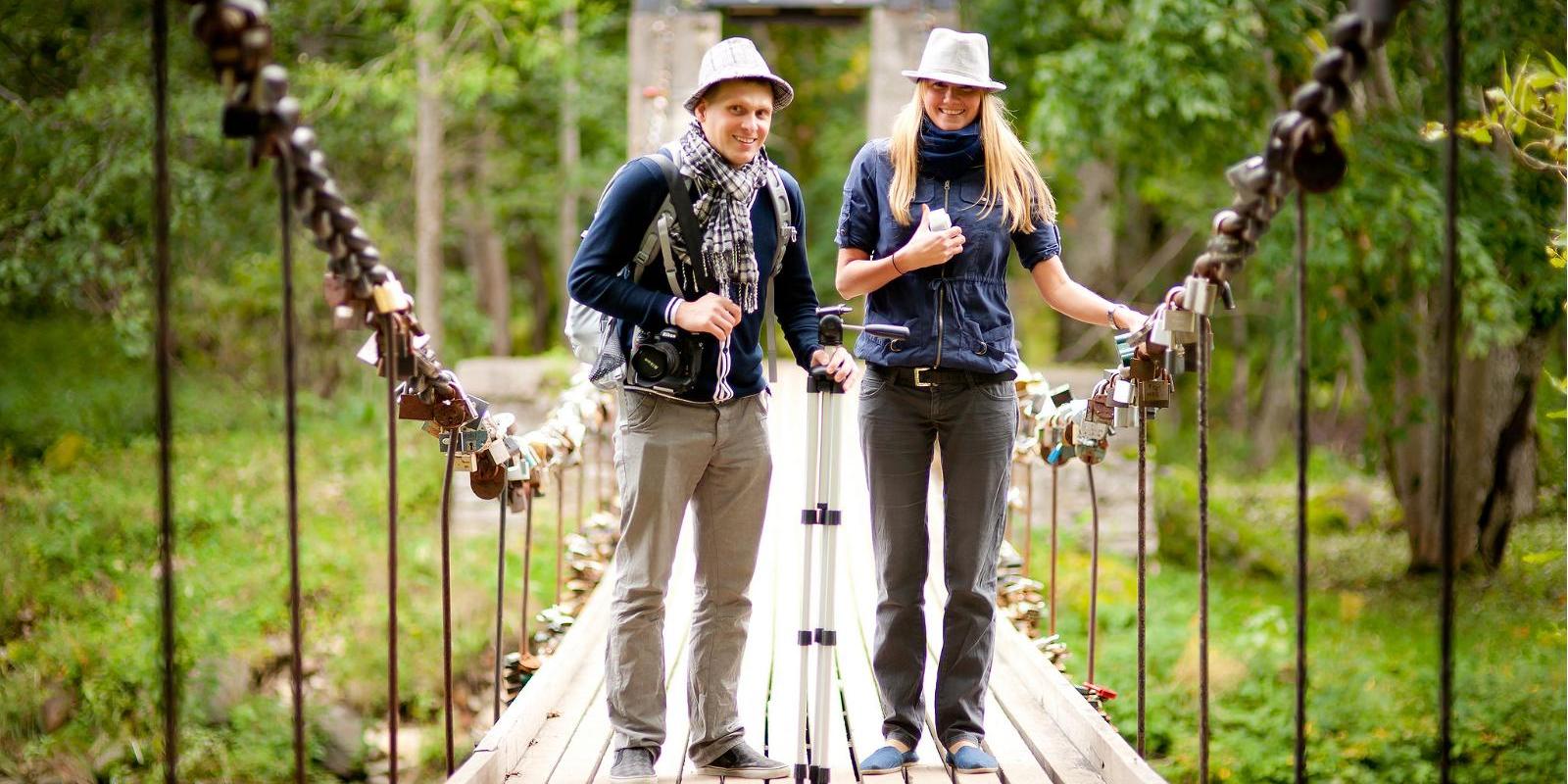 Nature trail in Keila-Joa Park