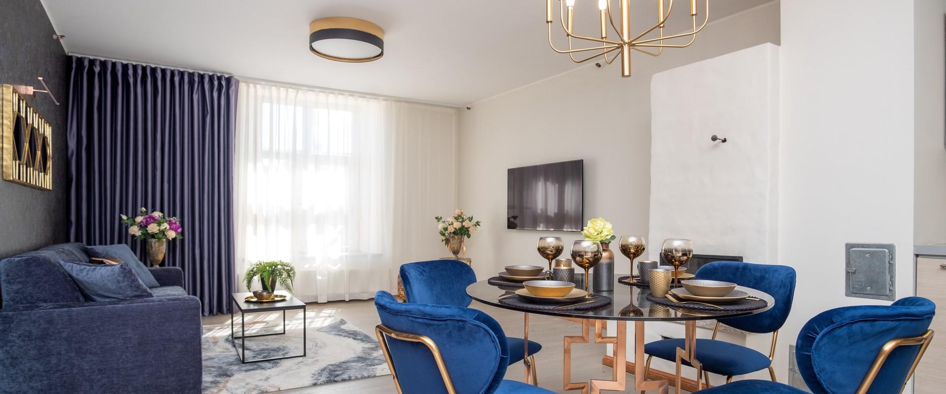 Rataskaevu Boutique Apartments  - luksusa apartamenti ar pirti un kamīnu vecpilsētā