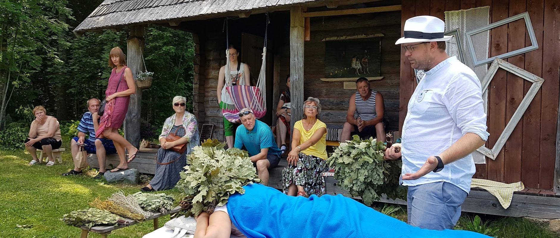 Excursion in Mooska Farm introducing the spiritual heritage of the smoke sauna of Vana-Võrumaa