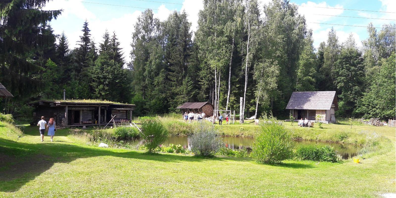 Besuch der traditionellen Rauchsauna von Vana-Võromaa auf dem Bauernhof Mooska