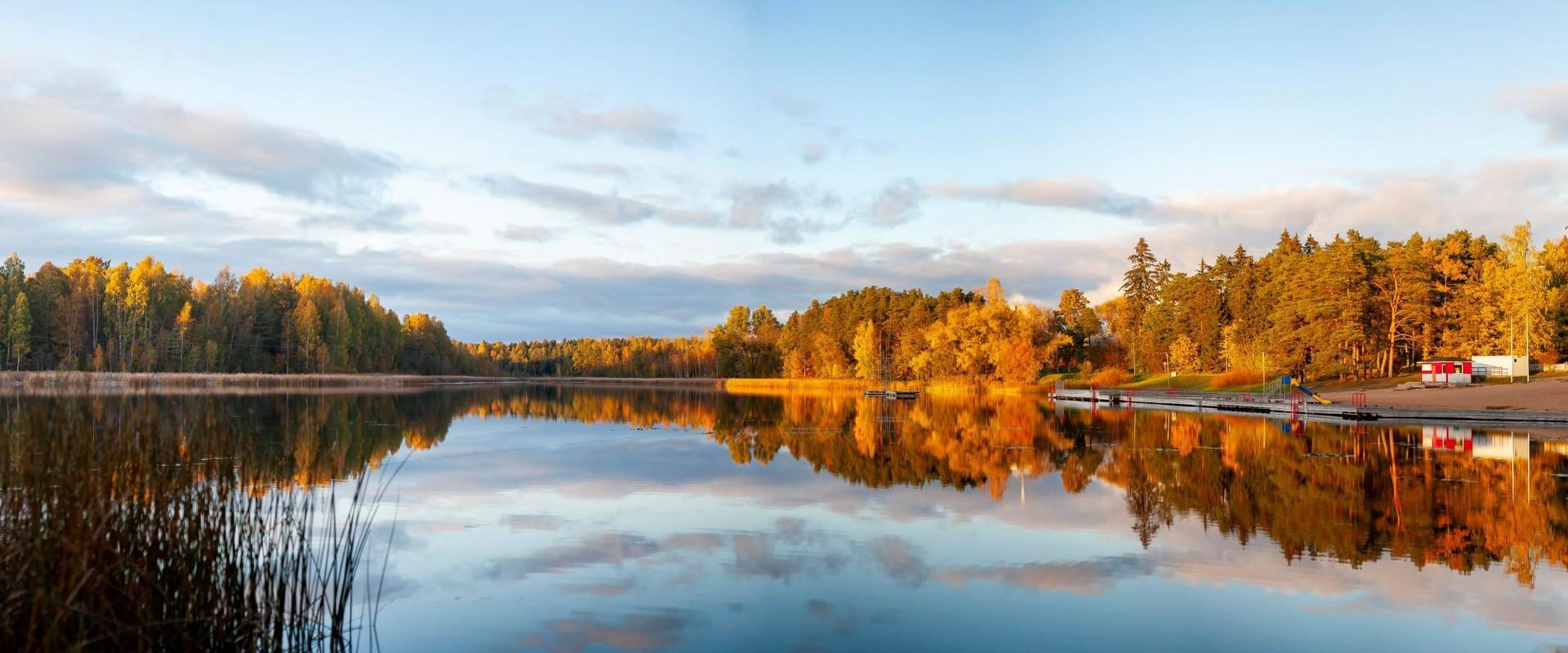 Lake Verevi beach