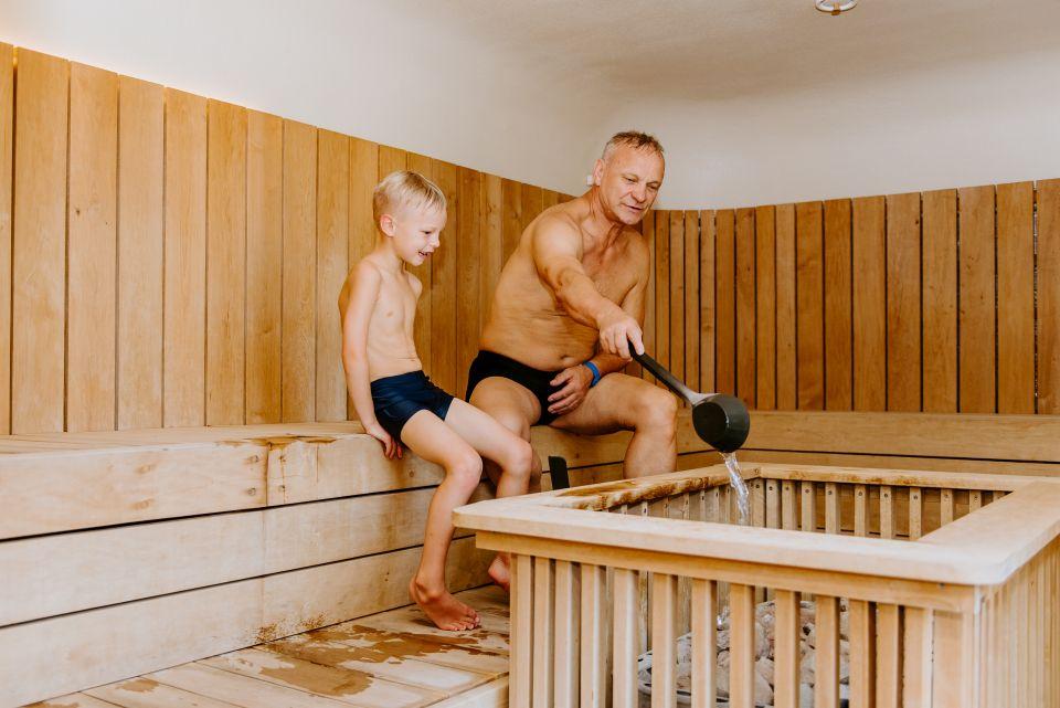 Wasserzentrum des Gesundheitshauses Suure - Jaani, Finnische Sauna