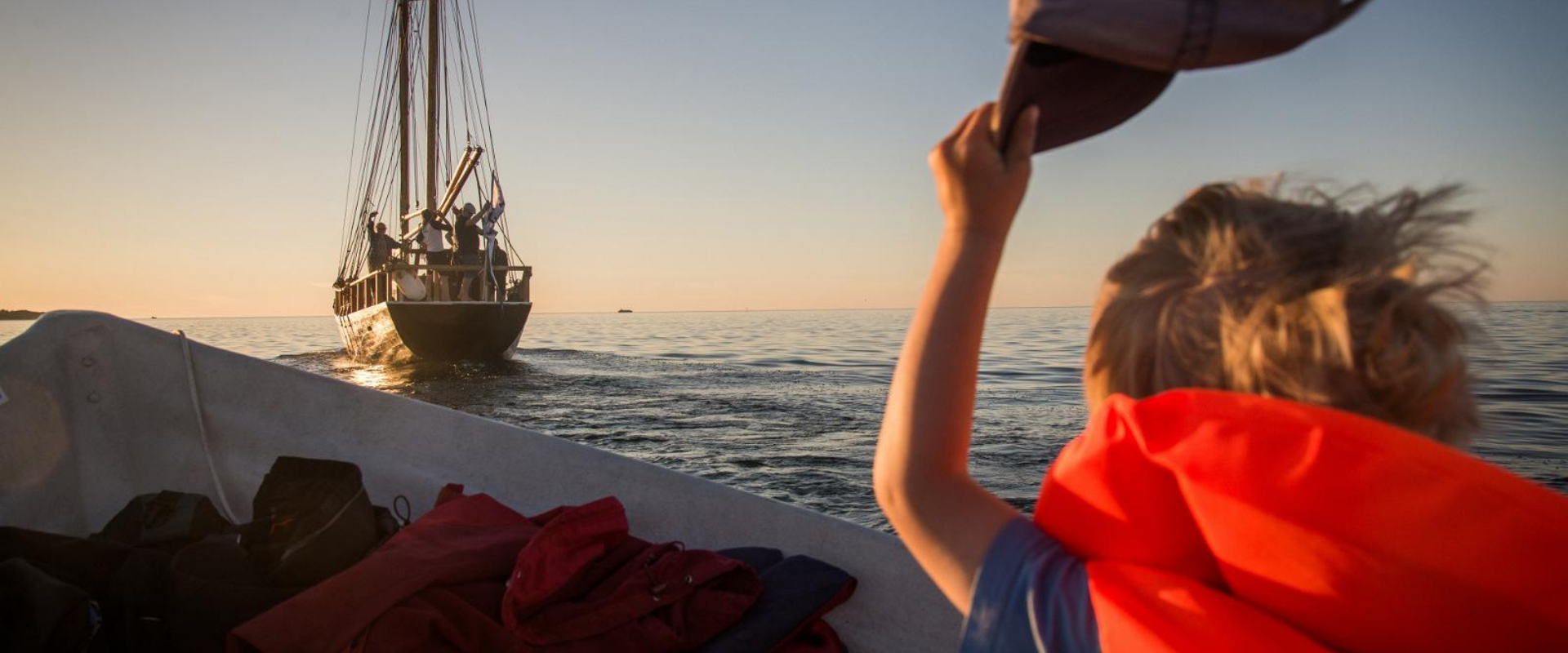 The sailing ship Lisette offers voyages in the waters of Hiiumaa because the surrounding water bodies are exciting and diverse and hide stories of shi