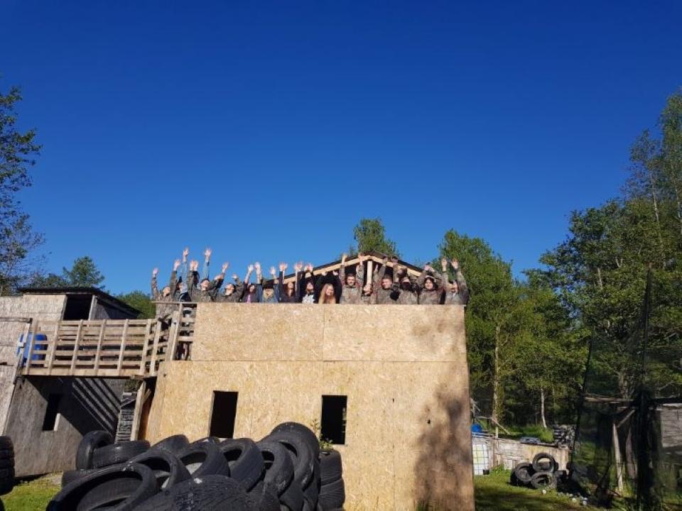 Paintballi mänguplats Tallinna lähedal