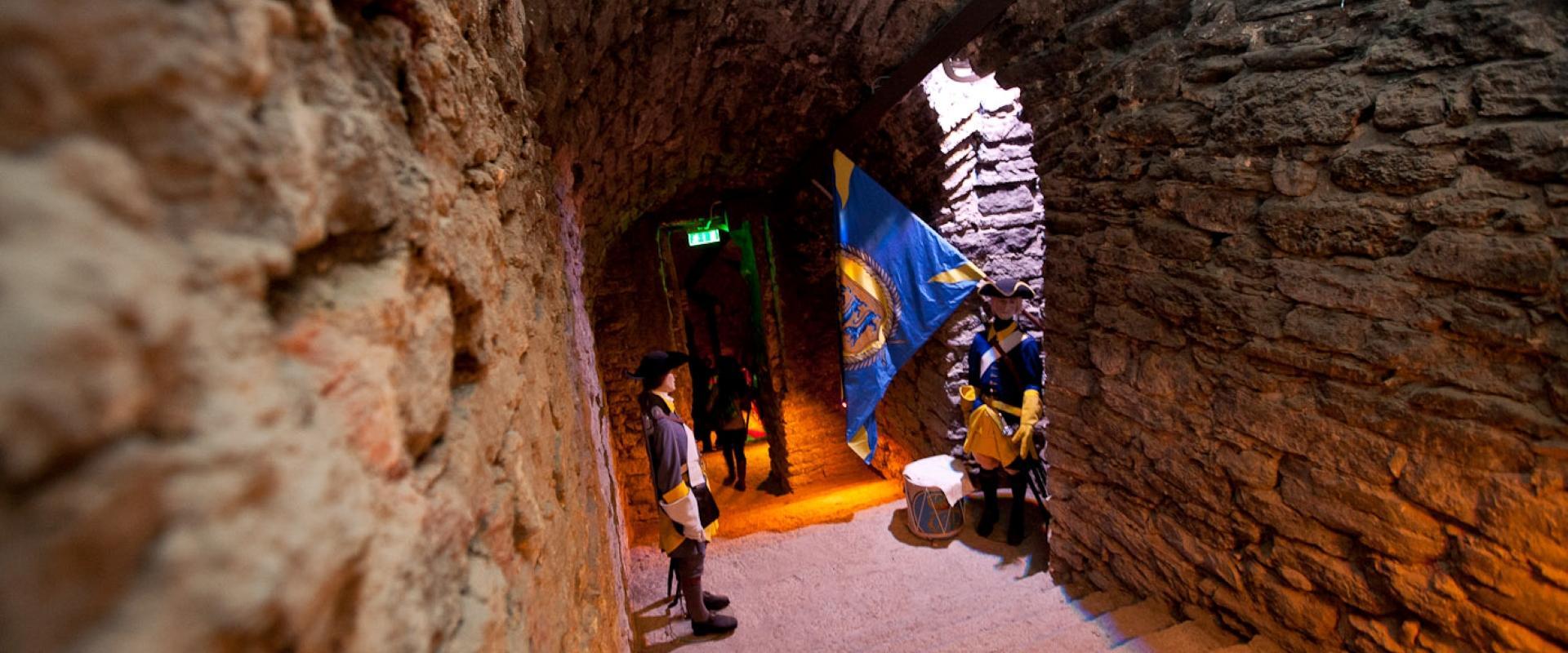 Bastion Underground Passages & Tallinn Lower Old Town Private Tour