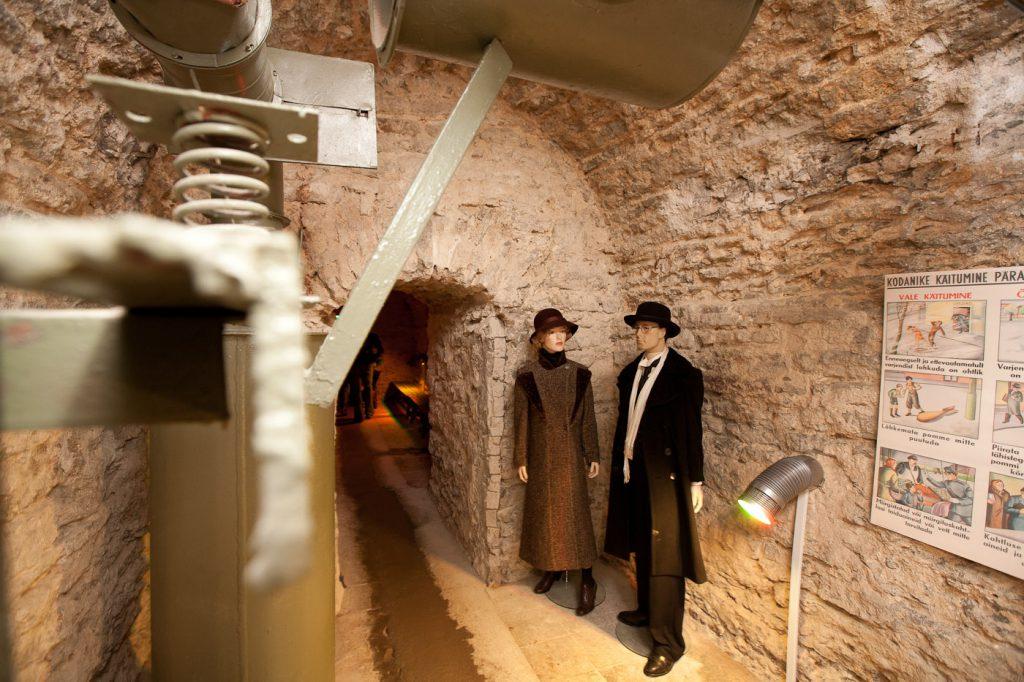 Bastion Underground Passages & Tallinn Lower Old Town Private Tour