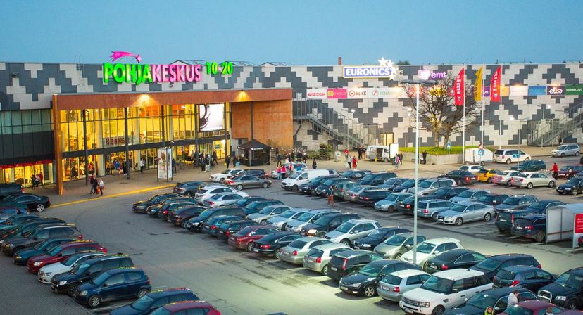 Põhjakeskus shopping centre in Rakvere