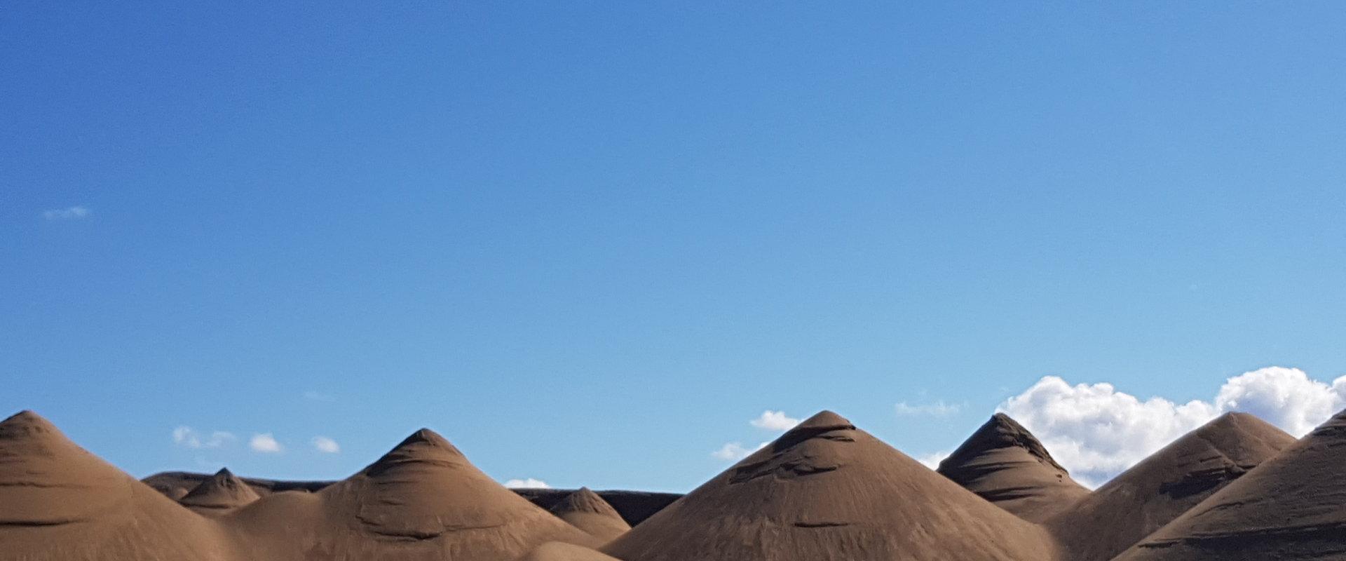 Kurtna järvestiku karjääri liivamäed