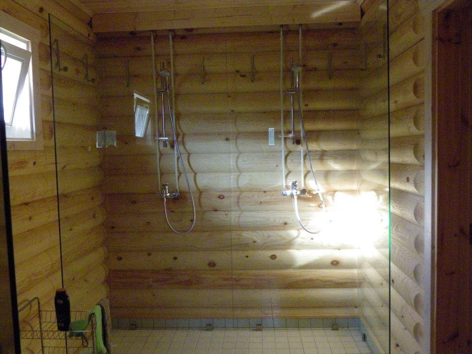 Waschraum der Sauna