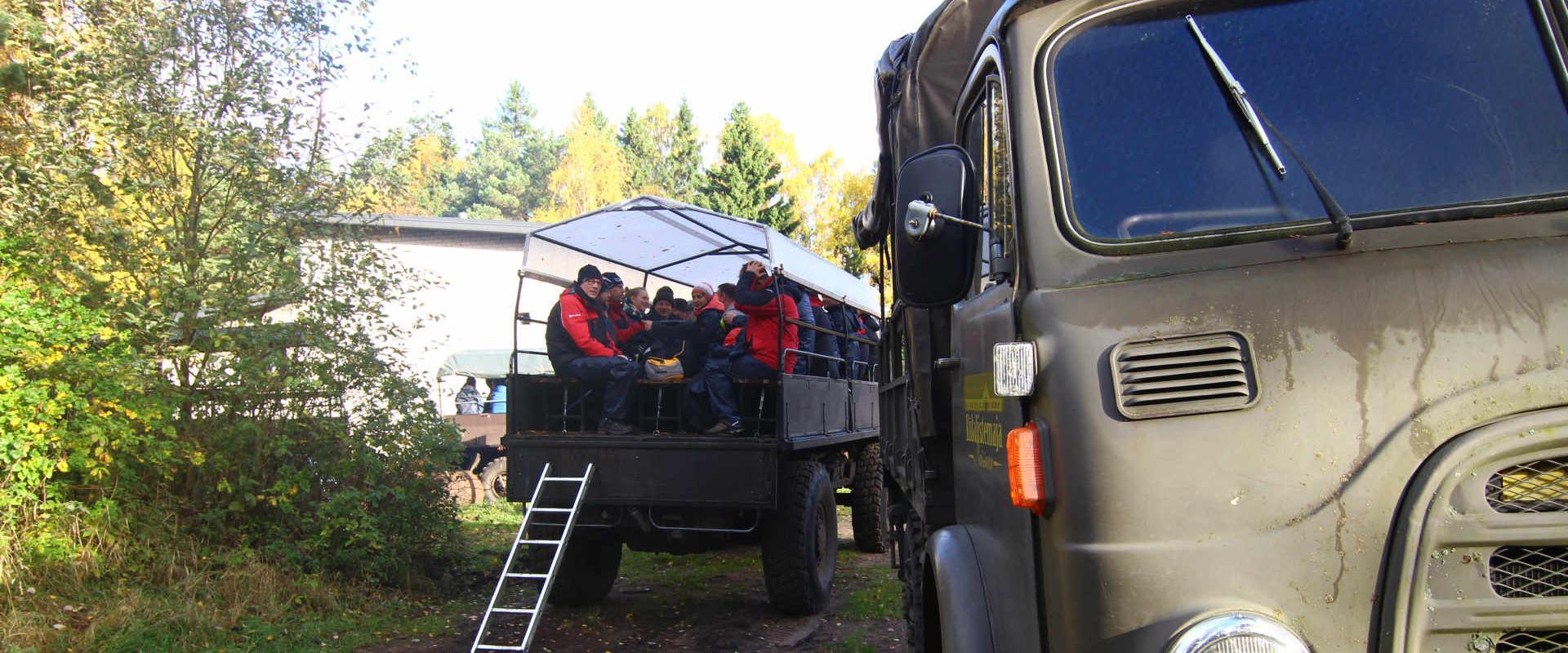 Naissaare ekskursioon autoga