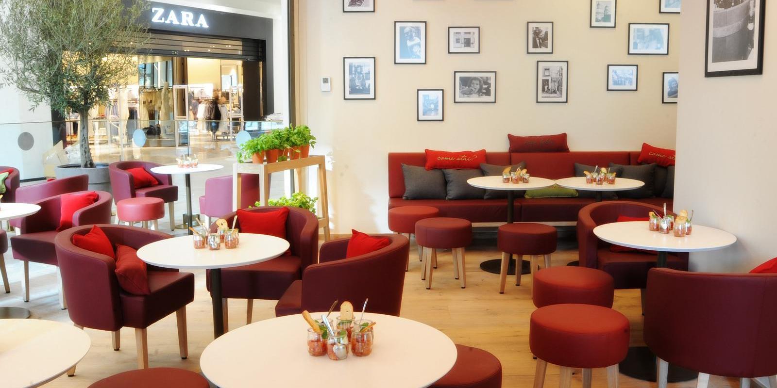 Restaurant Vapiano Tartu lounge