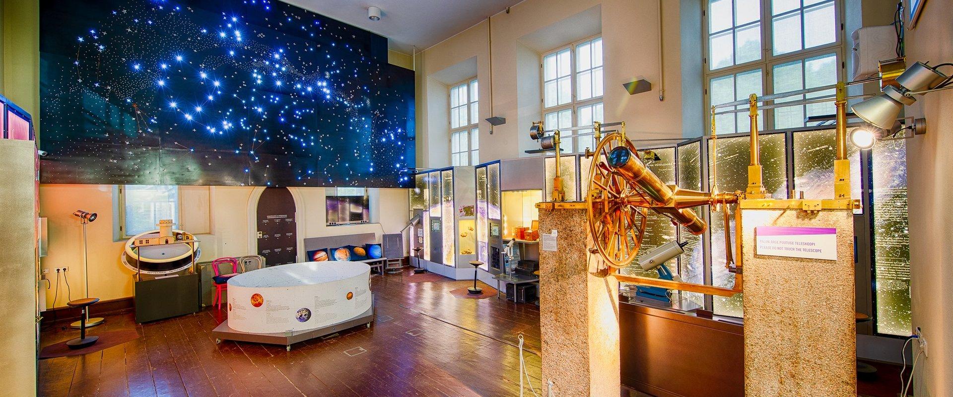 Tartu Old Observatory, permanent exhibition