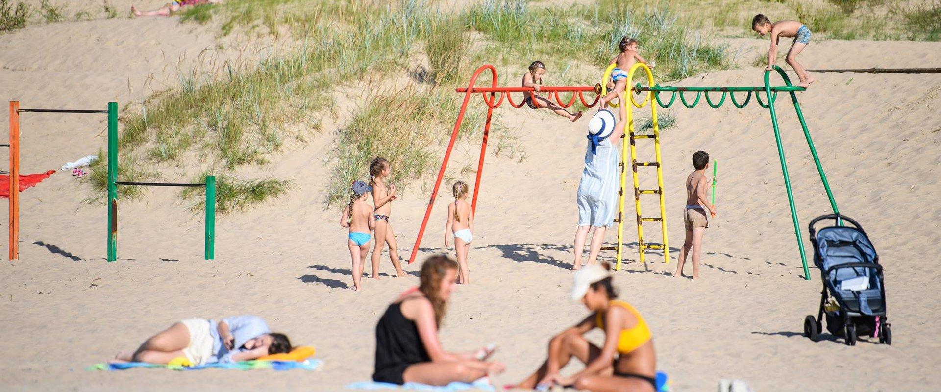 Der Strand von Narva-Jõesuu