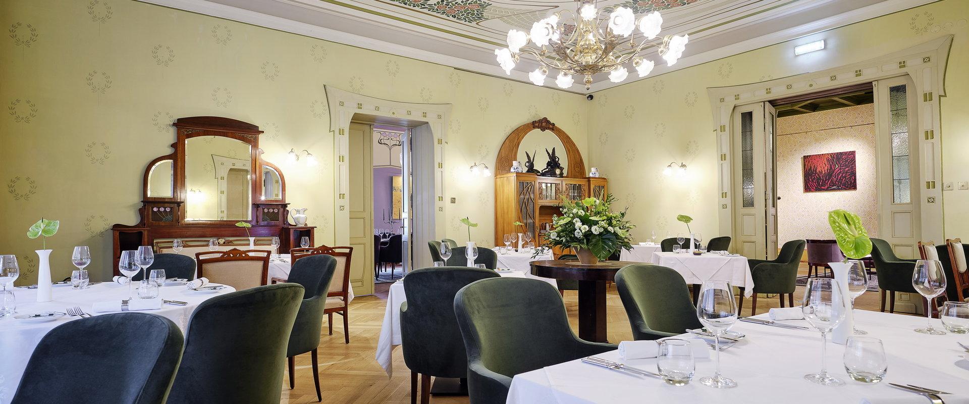 Villa Ammende Restoran - restoranisaal
