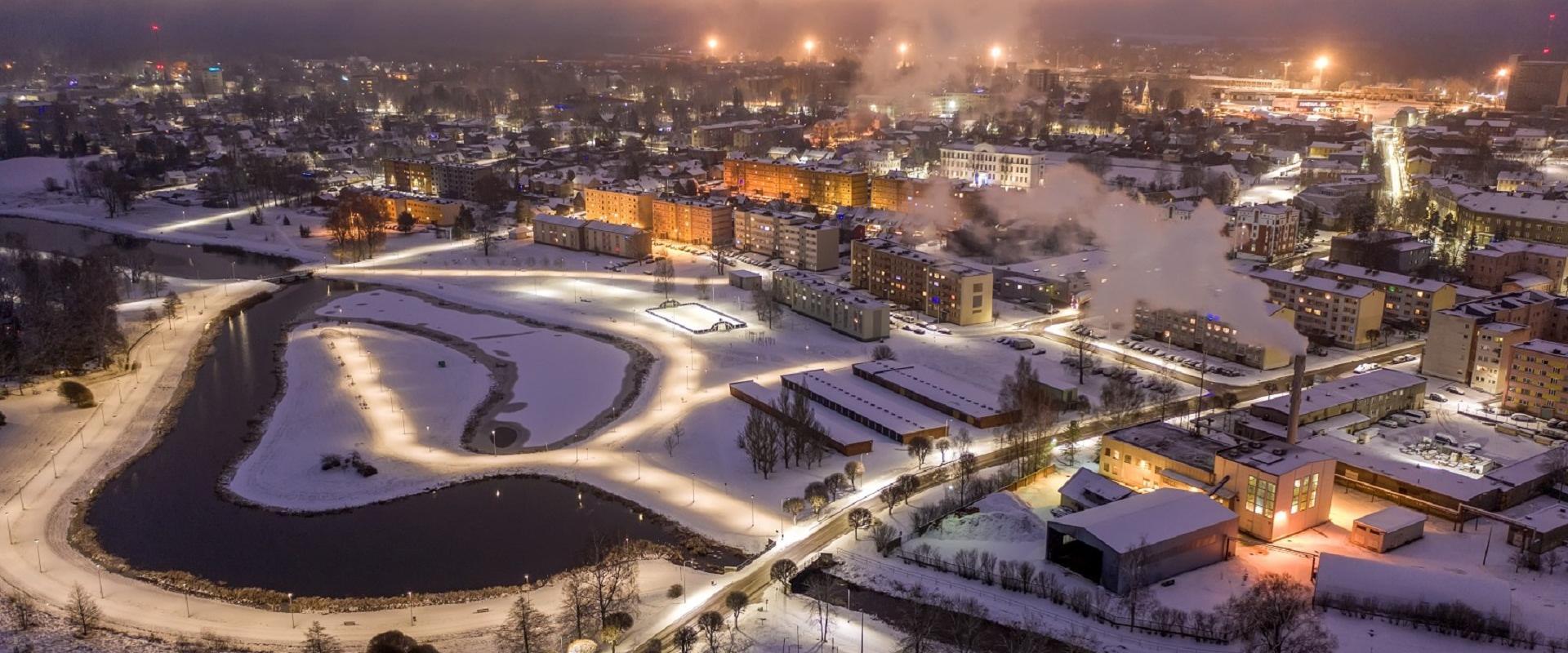 Pedelin virkistysalueen kevyen liikenteen väylä