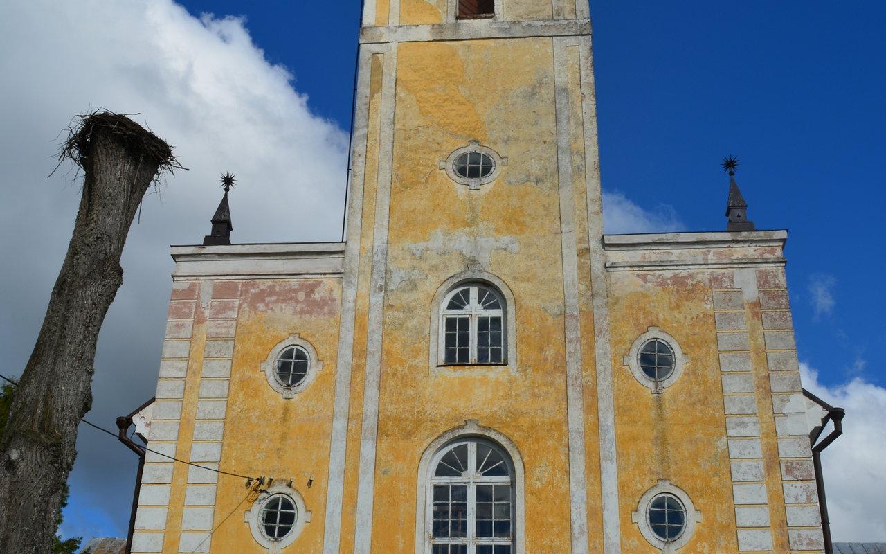 Die EELK Jakobskirche in Võnnu