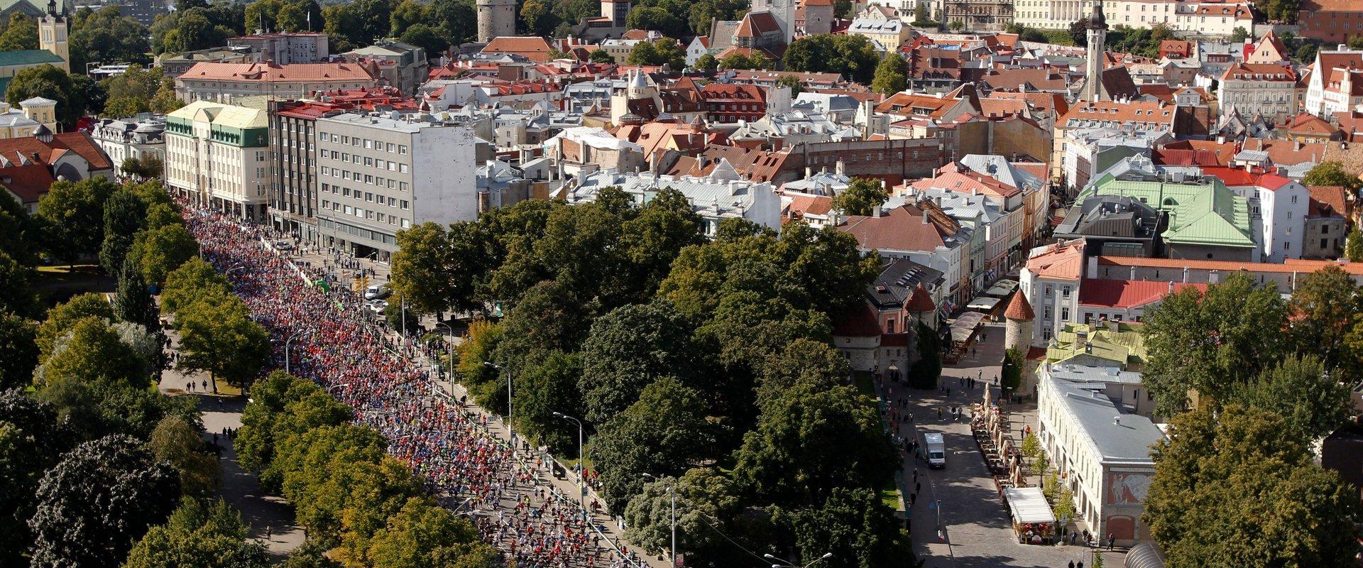 Tallinn Marathon is the biggest international running event it Estonia. The Tallinn Marathon programmes involving thousands of runners and sports enth